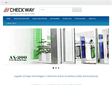 Tablet Screenshot of check-way.com
